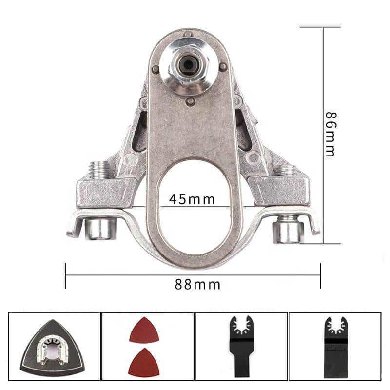 ADAPTADOR AMOLADORA A CORTADORA OSCILANTE Y LIJADORA