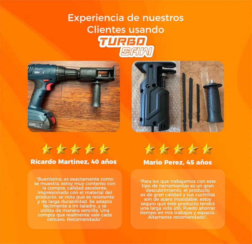 ADAPTADOR DE TALADRO A SIERRA PORTÁTIL