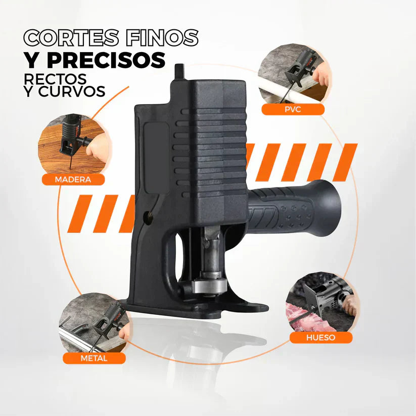 ADAPTADOR DE TALADRO A SIERRA PORTÁTIL