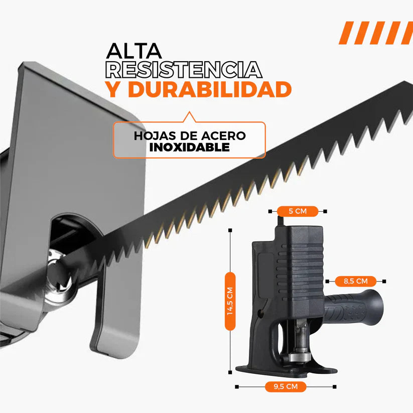 ADAPTADOR DE TALADRO A SIERRA PORTÁTIL